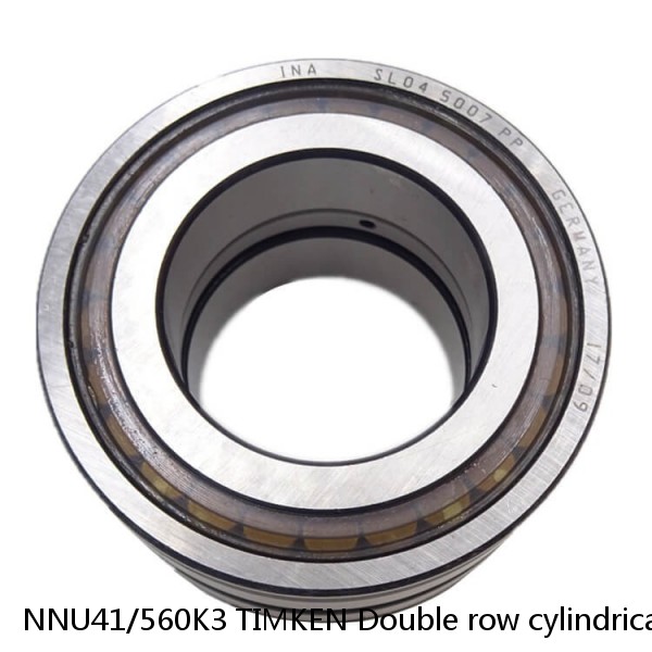 NNU41/560K3 TIMKEN Double row cylindrical roller bearings #1 small image