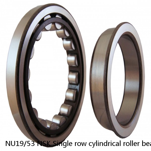 NU19/53 NSK Single row cylindrical roller bearings #1 image